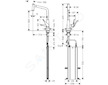 Hansgrohe M71 - Dřezová baterie Metris s výsuvnou sprškou, sBox, EcoSmart, chrom 73824000