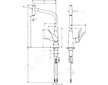 Hansgrohe M71 - Dřezová baterie Metris Select s výsuvnou koncovkou, EcoSmart, chrom 14786000