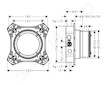 Hansgrohe Montážní tělesa - Montážní těleso pod omítku iBox universal 2 01500180