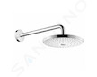 Hansgrohe Raindance Select S - Hlavová sprcha 240, 2 proudy, EcoSmart 9 l/min, sprchové rameno 39 cm, bílá/chrom 26470400