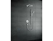 Hansgrohe Raindance Select S - Hlavová sprcha 240, 2 proudy, EcoSmart 9 l/min, sprchové rameno 39 cm, chrom 26470000