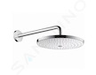 Hansgrohe Raindance Select S - Hlavová sprcha 300, 2 proudy, sprchové rameno 39 cm, bílá/chrom 27378400