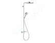 Hansgrohe Raindance Select S - Sprchový set s termostatem, 24 cm, 2 proudy, bílá/chrom 27129400