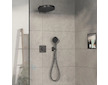 Hansgrohe ShowerSelect Comfort - Termostatická baterie pod omítku, pro 2 spotřebiče, kartáčovaný černý chrom 15583340