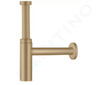 Hansgrohe Sifony - Designový sifon Flowstar S, kartáčovaný bronz 52105140