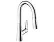 Hansgrohe Talis M51 - Dřezová baterie M5116-H160 s výsuvnou sprškou, sBOX, chrom 73850000