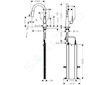 Hansgrohe Talis M51 - Dřezová baterie M5116-H160 s výsuvnou sprškou, sBOX, chrom 73850000