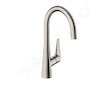 Hansgrohe Talis M51 - Dřezová baterie, vzhled nerezu 72810800