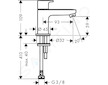 Hansgrohe Vernis Blend - Umyvadlový ventil, chrom 71583000