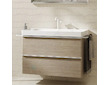 Hansgrohe Xelu Q - Umyvadlová skříňka, 63x98x50 cm, 2 zásuvky, přírodní dub/matná bílá 54033700