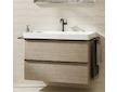 Hansgrohe Xelu Q - Umyvadlová skříňka, 63x98x50 cm, 2 zásuvky, přírodní dub/matná černá 54033670