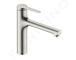 Hansgrohe Zesis M33 - Dřezová baterie 160, s výsuvnou sprškou, sBox lite, vzhled nerezu 74804800