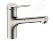 Hansgrohe Zesis M33 - Dřezová baterie s výsuvnou sprškou, sBox, vzhled nerezu 74821800