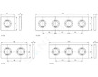 Ideal Standard Archimodule - Distanční rámeček pro 1-otvorovou rozetu (83 x 83 mm) (10 mm), chrom A963746AA