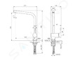 Ideal Standard Ceralook - Dřezová baterie, chrom BC175AA