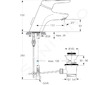 Ideal Standard CeraMix Blue - Umyvadlová baterie Piccolo s výpustí, chrom A5651AA