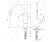 Ideal Standard CeraPlan - Dřezová baterie, BlueStart, chrom BD335AA