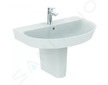 Ideal Standard Connect Air - Umyvadlo 60x46 cm, s přepadem, otvor pro baterii, s Ideal Plus, bílá E0694MA