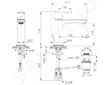 Ideal Standard Connect Air - Umyvadlová baterie Grande Slim s výpustí, chrom A7012AA