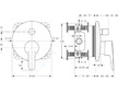 Ideal Standard Connect Blue - Vanová baterie pod omítku, 2 výstupy, chrom A5802AA