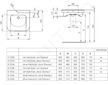 Ideal Standard Contour 21 - Umyvadlo bezbariérové 60x56 cm, 1 otvor pro baterii, bez přepadu, bílá E512201