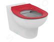 Ideal Standard Contour 21 - WC sedátko dětské 7-11 let bez poklopu, červená S4545GQ