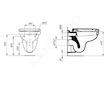 Ideal Standard Dolomite - Závěsné WC, bílá E885701