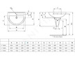 Ideal Standard Eurovit - Polosloup pro umyvadlo, bílá V921001