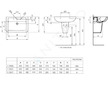 Ideal Standard Eurovit - Polosloup pro umyvadlo, bílá V921101