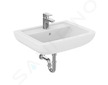 Ideal Standard Eurovit - Umyvadlo 60x46x19 cm, s přepadem, 1 otvor pro baterii, bílá V302701