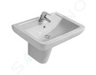 Ideal Standard Eurovit - Umyvadlo 65x46x19 cm, s přepadem, 1 otvor pro baterii, bílá V302801