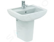 Ideal Standard Eurovit - Umývátko 45x36x17 cm, s přepadem, otvor pro baterii, bílá K284801