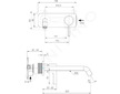 Ideal Standard Joy - Umyvadlová baterie pod omítku, výtok 22 cm, chrom A7381AA