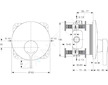 Ideal Standard Melange - Sprchová baterie pod omítku, chrom A4719AA