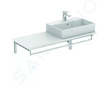 Ideal Standard Strada - Umyvadlo 60x42x15 cm, s přepadem, otvor pro baterii, s Ideal Plus, bílá K0778MA