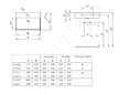 Ideal Standard Strada - Umyvadlo 71x42x15 cm, s přepadem, otvor pro baterii, bílá K078201