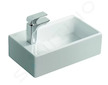 Ideal Standard Strada - Umývátko 45x27x13 cm, 1 otvor pro baterii, bílá K081701