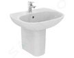 Ideal Standard Tesi - Umyvadlo 55x45 cm, s přepadem, otvor pro baterii, bílá T352301