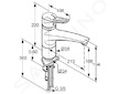 Kludi Mx - Dřezová baterie, chrom 399040562