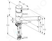 Kludi Scope - Páková dřezová baterie, chrom 339330575