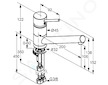 Kludi Scope - Páková dřezová baterie, chrom 339390575