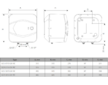 Tesy Compact 30 L elektrický bojler - těleso 1500W, horní montáž GCA 3015 G01 RC