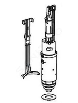 Geberit Náhradní díly - Vypouštěcí ventil pro podomítkové nádrže 240.501.00.1