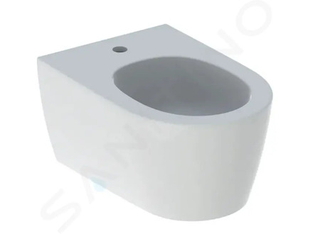 Geberit ONE - Závěsný bidet, 540x370 mm, skrytý přepad, otvor pro baterii, KeraTect, bílá 500.690.01.1