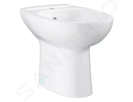 Grohe Bau Ceramic - Stojící bidet s přepadem, alpská bílá 39432000