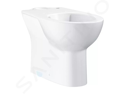 Grohe Bau Ceramic - WC kombi mísa, Rimless, alpská bílá 39429000