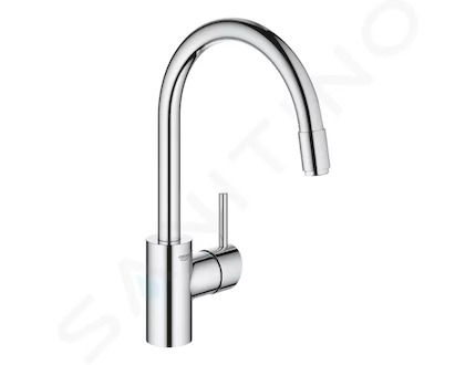 Grohe Concetto - Dřezová baterie s výsuvnou sprškou, chrom 32663003