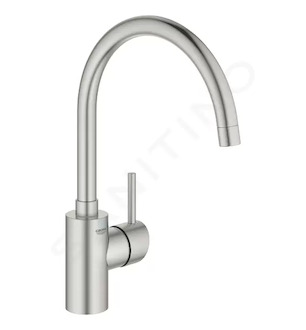 Grohe Concetto - Dřezová baterie, supersteel 32661DC3