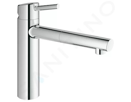 Grohe Concetto - Páková dřezová baterie, chrom 31129001