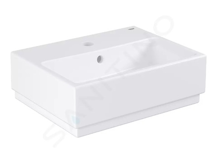 Grohe Cube Ceramic - Umývátko 46x35 cm, s přepadem, PureGuard, alpská bílá 3948300H